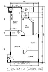 Blk 111 Yishun Ring Road (Yishun), HDB 4 Rooms #137290452